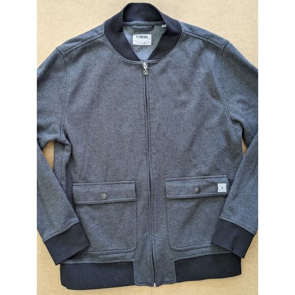 Linksoul Jackets & Blazers - LinkSoul Full Zip Men's Jacket Black/Gray‎ Large